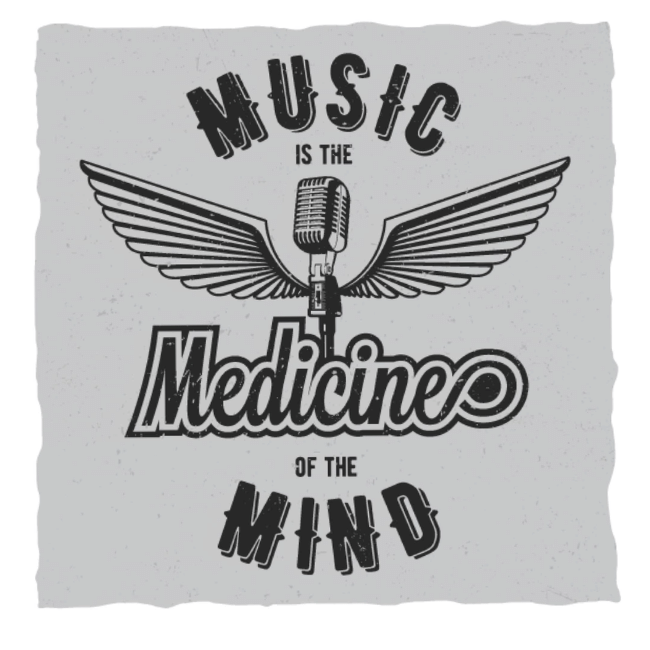 music is the medicine of the mind